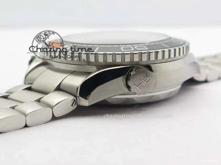 0207 Master Chronometer 45mm SS JHF Black Dial On SS Bracelet A Sustainable 8248